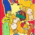 Simpsons	31.03.1999	29,4 x 21 cm 	A 4	Wasserfarbe auf Papier