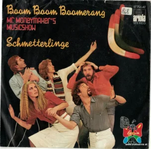 Schmetterlinge Boom Boom Boomerang 1977 Single