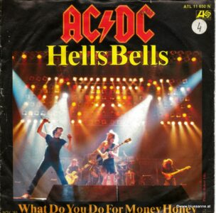 AC DC ‎– Hells Bells 1980 Single