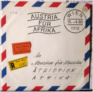 Austria für Afrika Single 1985