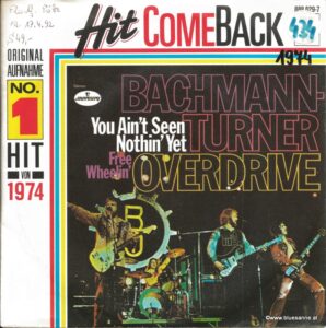 Bachmann-Turner Overdrive ‎– You Ain