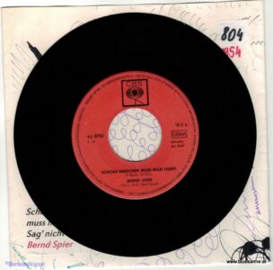 Bernd-Spier-Schoene-Maedchen-muss-man-lieben-Single-1964