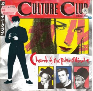 Culture Club Church of the poison mind 1983 Single