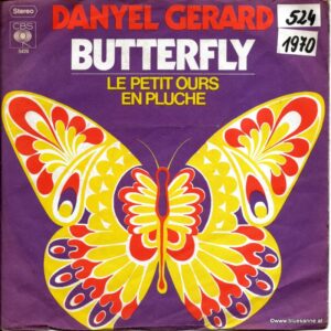 Danyel Gerard Butterfly 1970 Single