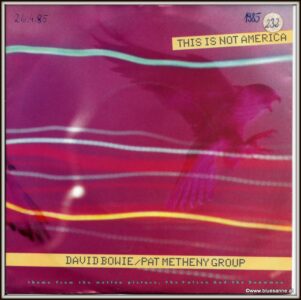 David Bowie This is not Ameria Single 1985