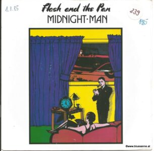 Flash And The Pan ‎– Midnight Man Single 1985