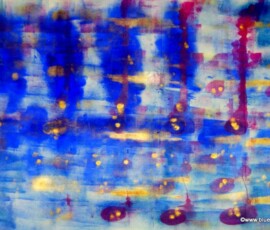 G5 Acryl + Klarlack auf Papier 63 x 44 cm