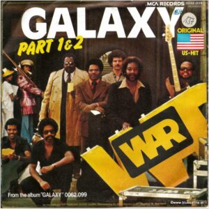 War Galaxy Single 1977