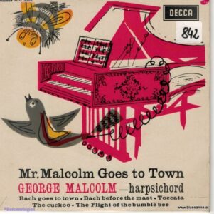 George-Malcolm-Mr-Malcolm-Goes-To-Town-Single 1962