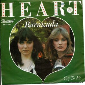Heart ‎– Barracuda 1977 Single