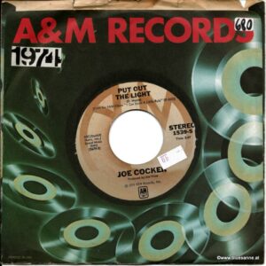 Joe Cocker ‎– Put Out The Light If I Love You 1974 Single