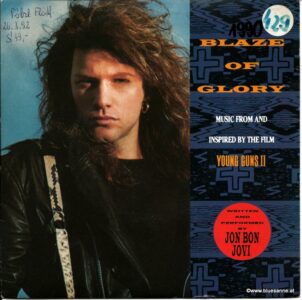 Jon Bon Jovi ‎– Blaze Of Glory 1990 Single
