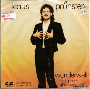 Klaus Prünster Wunderwelt 1982 Single