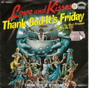 Love And Kisses ‎– Thank God It's Friday 1978 Single