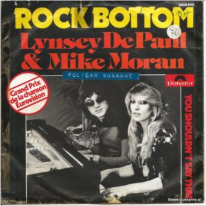 Lynsey DePaul &amp; Mike Moran Rock Bottom Single