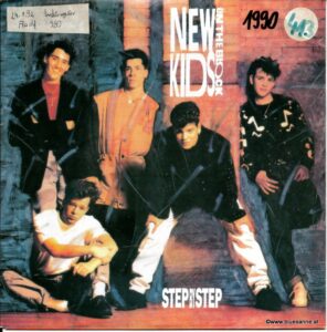 New Kids On The Block ‎– Step By Step 1990