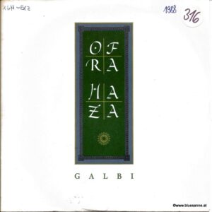 Ofra Haza ‎– Galbi 1988