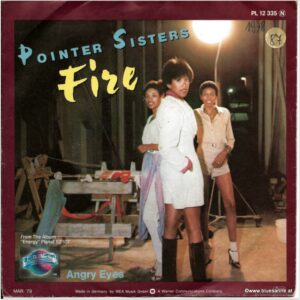 Pointer Sisters Fire 1978 Single