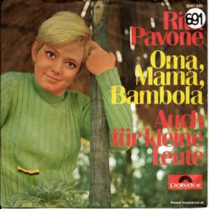 Rita Pavone ‎– Oma, Mama, Bambola 1970