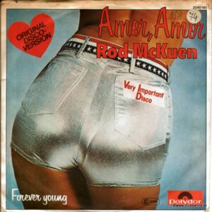 Rod McKuen ‎– Amor, Amor 1978 Single