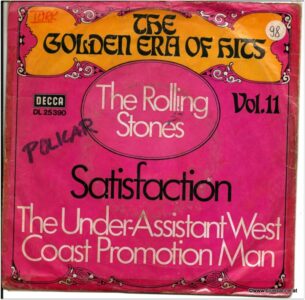 Rolling Stones Satisfaction Single