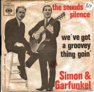 Simon &amp; Garfunkel ‎– The Sounds Of Silence 1965 Single
