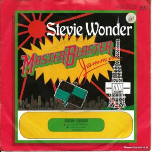 Stevie Wonder Master Blaster 1980 Single