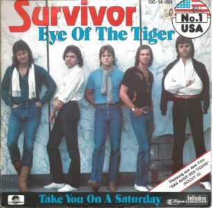 Survivor Eye of the Tiger 1982 Single