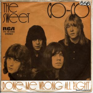 The Sweet Co Co 1971 Single