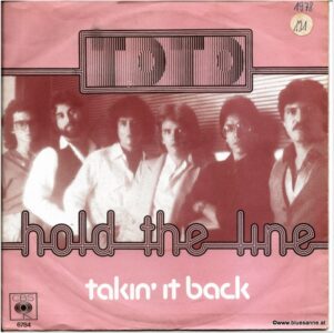 Toto Hold the line Single 1978