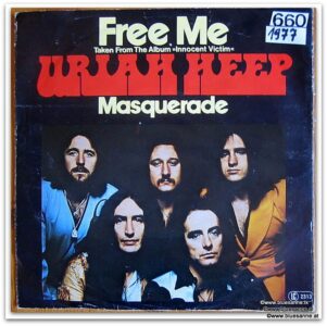 Uriah Heep Free me 1977 Single