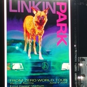Linkin Park Plakat Wien