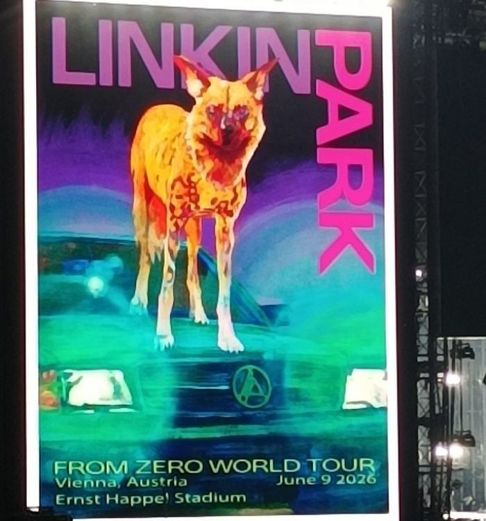 Linkin Park Plakat Wien